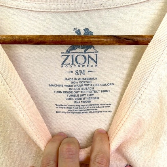 Zion - Bob Marley Every Little Thing Gonna Be Alright Oversized Graphic T S/M - Picture 8 of 10
